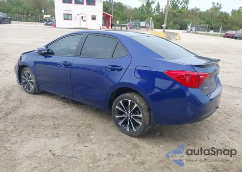 2019 Toyota Corolla Se from USA, damaged, VIN 2T1BURHE8KC130022